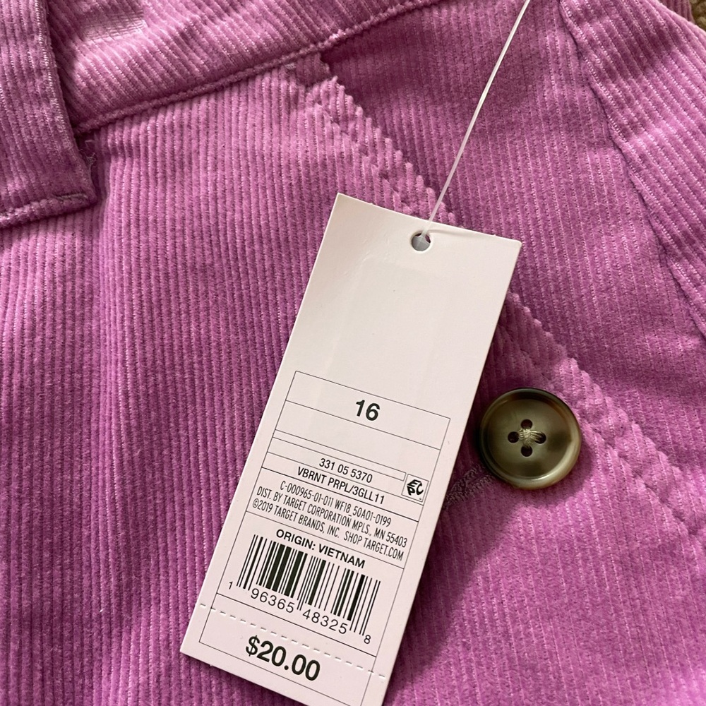 NWT Lilac Purple Wild Fable
Corduroy Mini Skirt - Picture 4 of 5